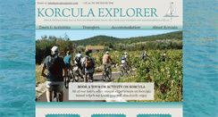 Desktop Screenshot of korculaexplorer.com