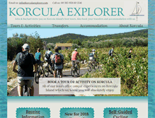 Tablet Screenshot of korculaexplorer.com